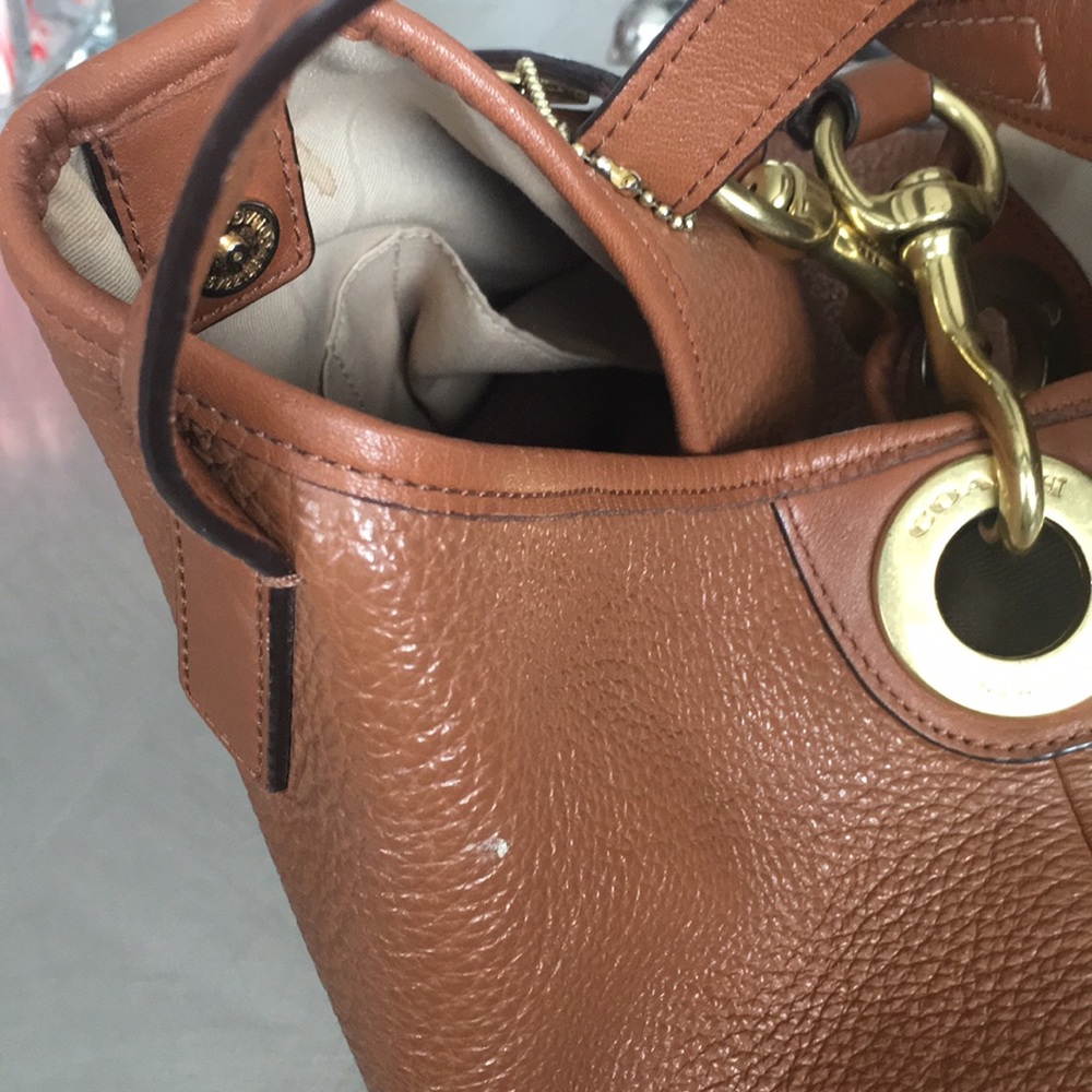 Coach/ Hadley/LXE/Grain Saddle/ Medium/Duffle/ - Picture 5 of 8